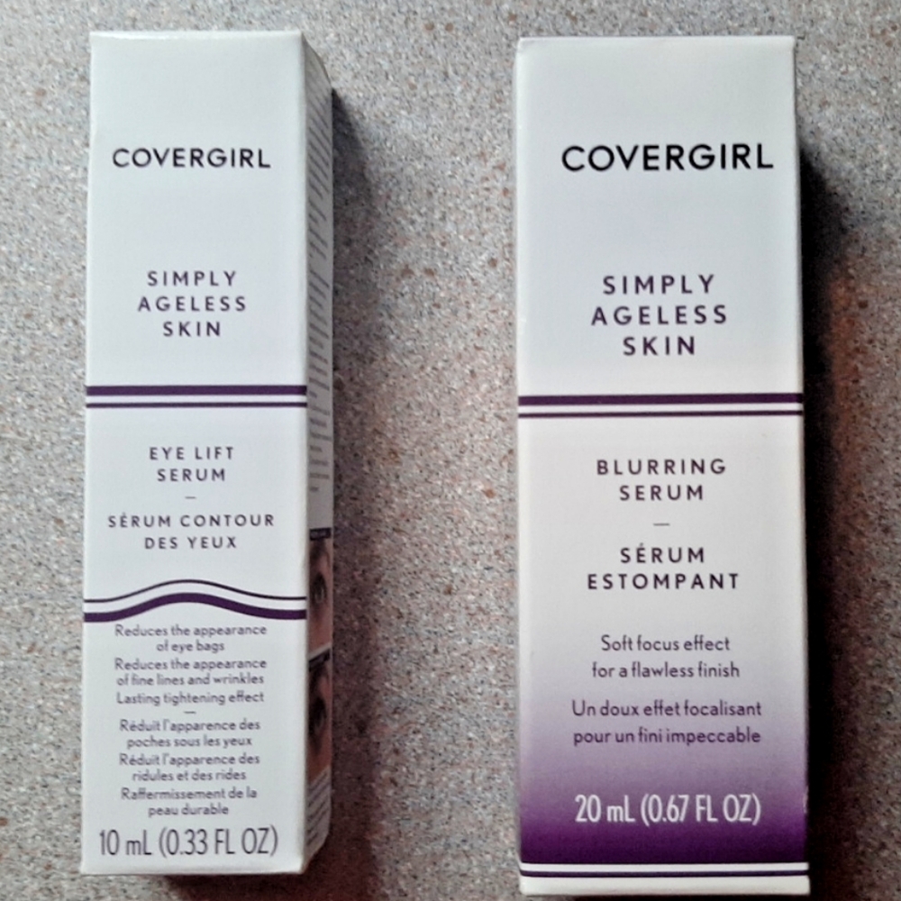 Covergirl Simply Ageless Skin Blurring Serum 20ml & Eye Lift Serum 10ml